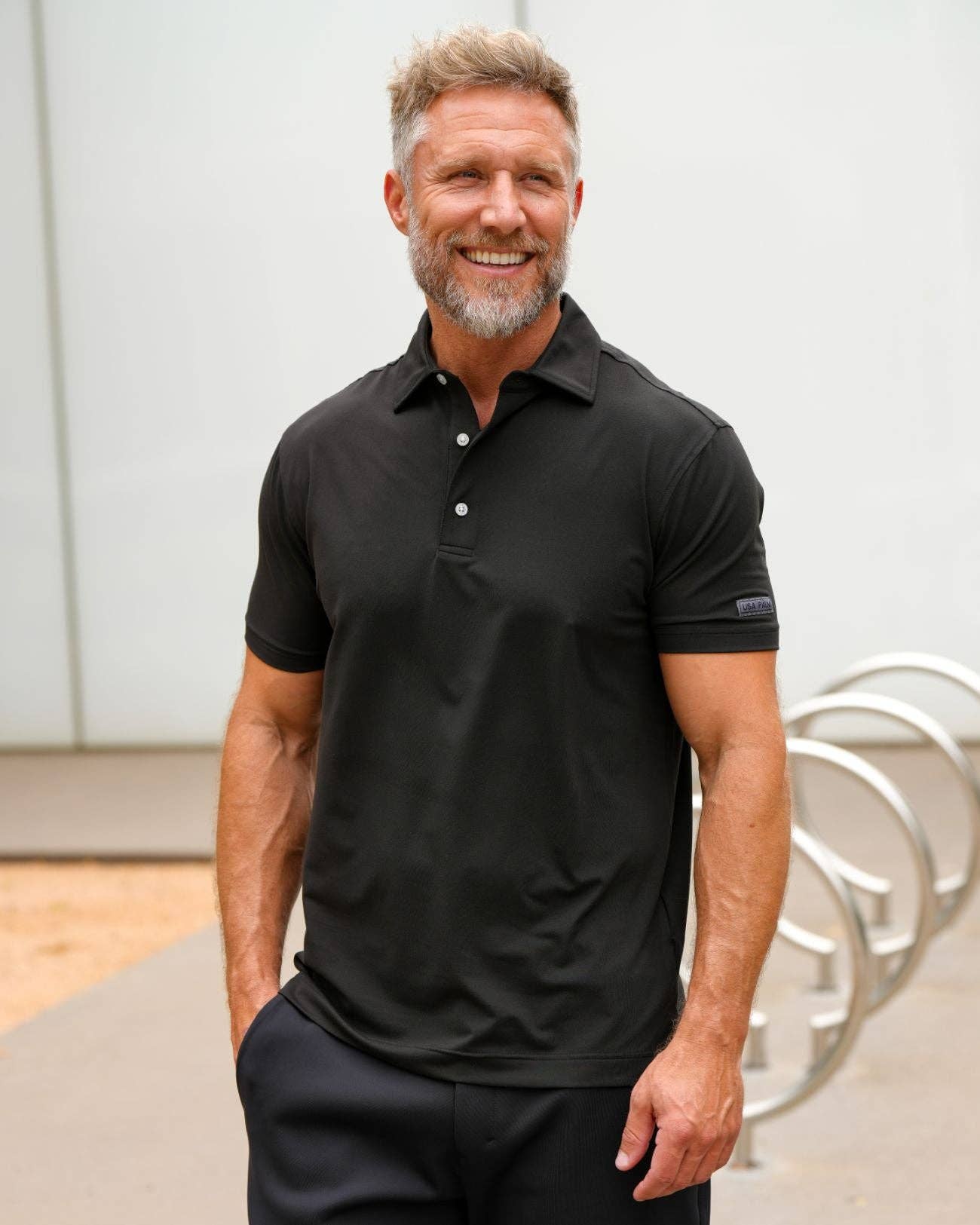 USA Palm - Wholesale Polo - Men's - Heathered Polo35