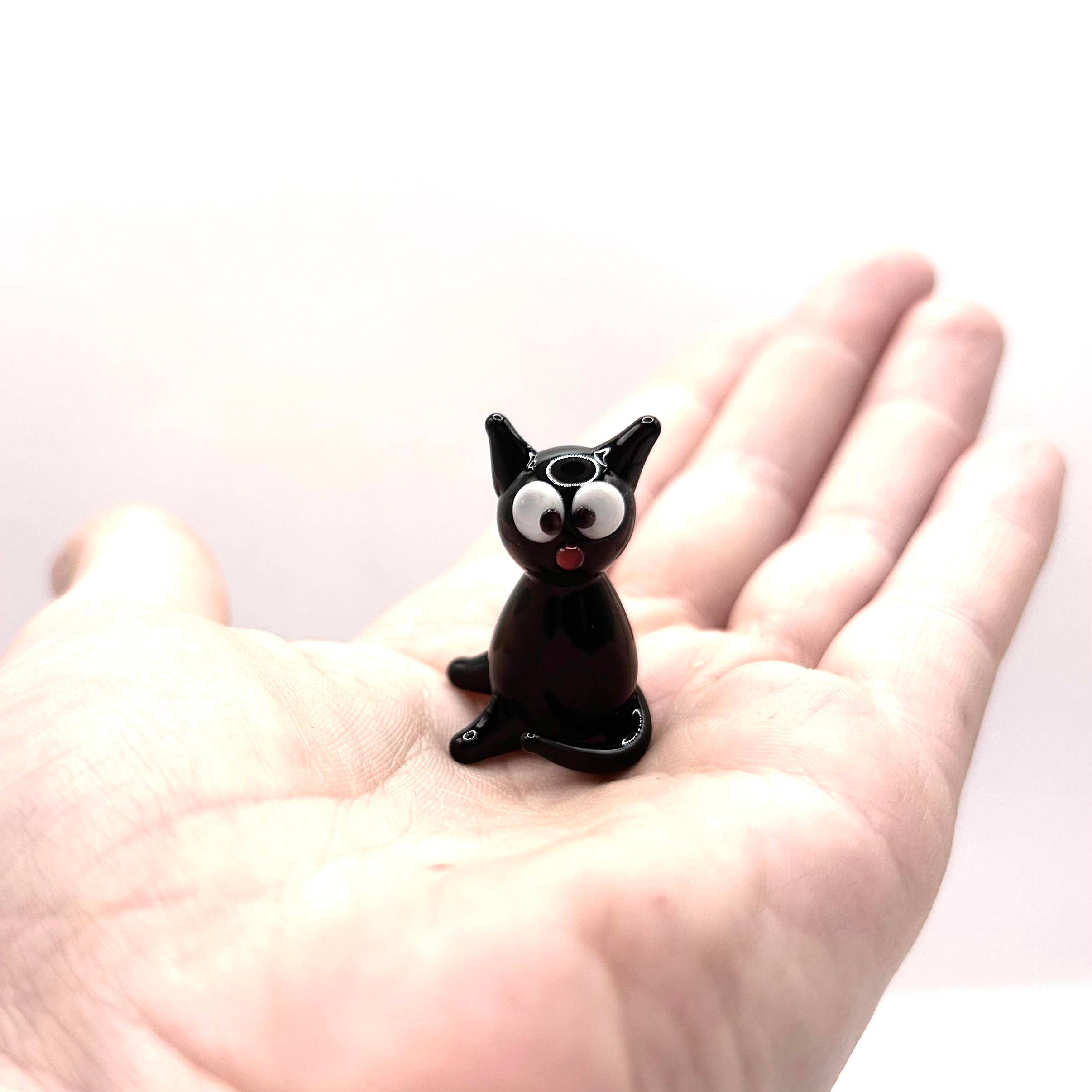 Gifts Amazing! - Vente Figurine décorative - Chat de verre1
