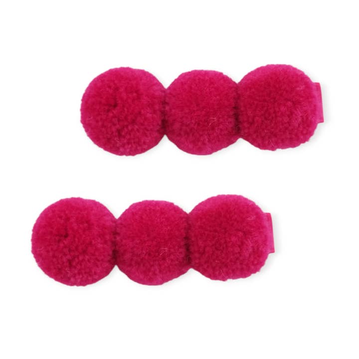 Pack 2 Zangen drei Pompons für den Großhandel von Koquitos