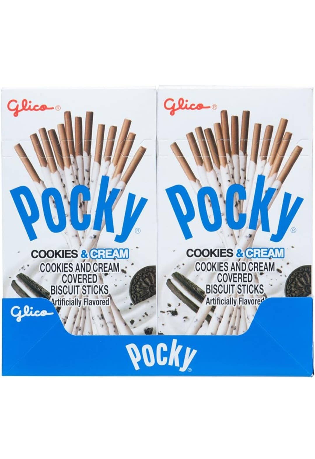 Majestic Wholesale - Wholesale Cookie - Pocky Cookies & Cream Cookie Sticks, 1.41oz Box, 20ct1