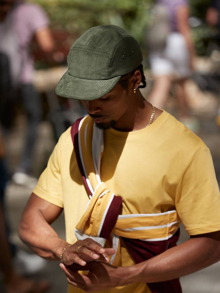 Beechfield EarthAware® Organische Corduroy Camperpet | Unisex | Biologisch katoen | 5 kleuren | One size voor wholesale door Logo Free Clothing