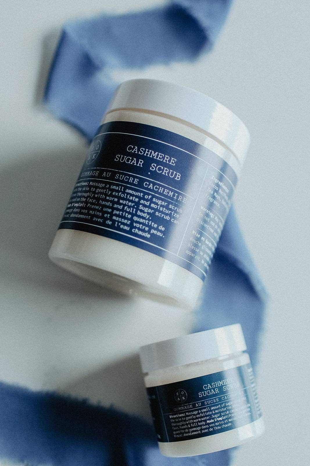 SOAK Bath Co - Vente Gommage/exfoliant pour le corps - Mini Gommage au Sucre au Cachemire - 2oz - Fabriqué au Canada1