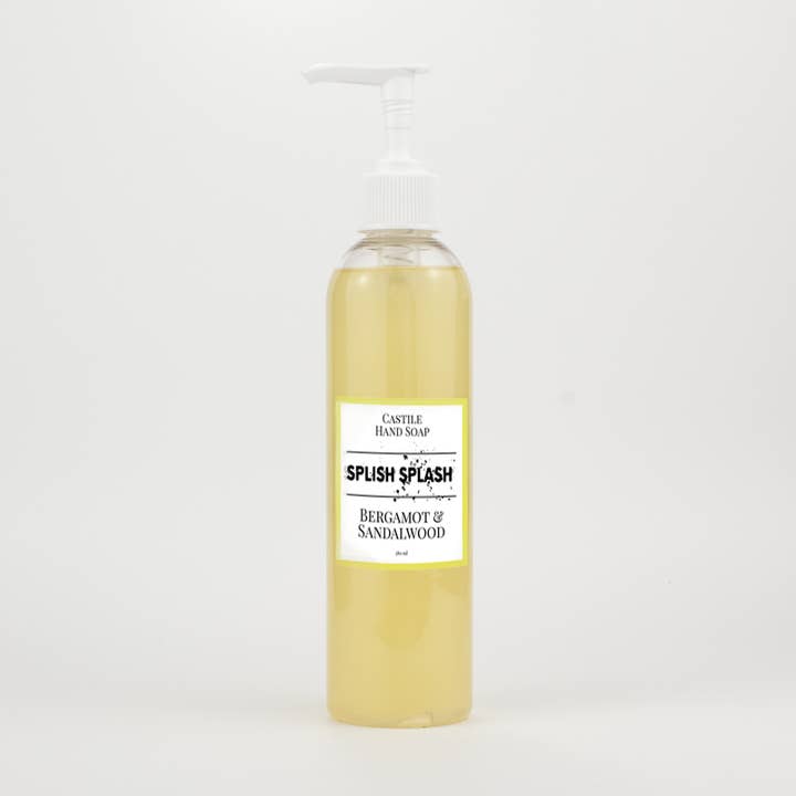 Splish Splash Handmade Products - Wholesale Hand soap/wash - Castile Gentle Liquid Olive Oil Hand Soaps (Medium) & Vegan2