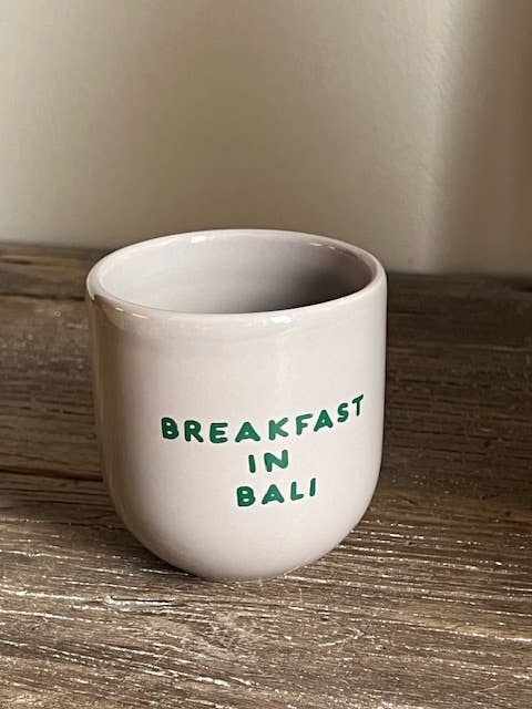 Sisi, house of style BV - Wholesale Coffee Mug - Sisi mug, Breakfast in Bali0