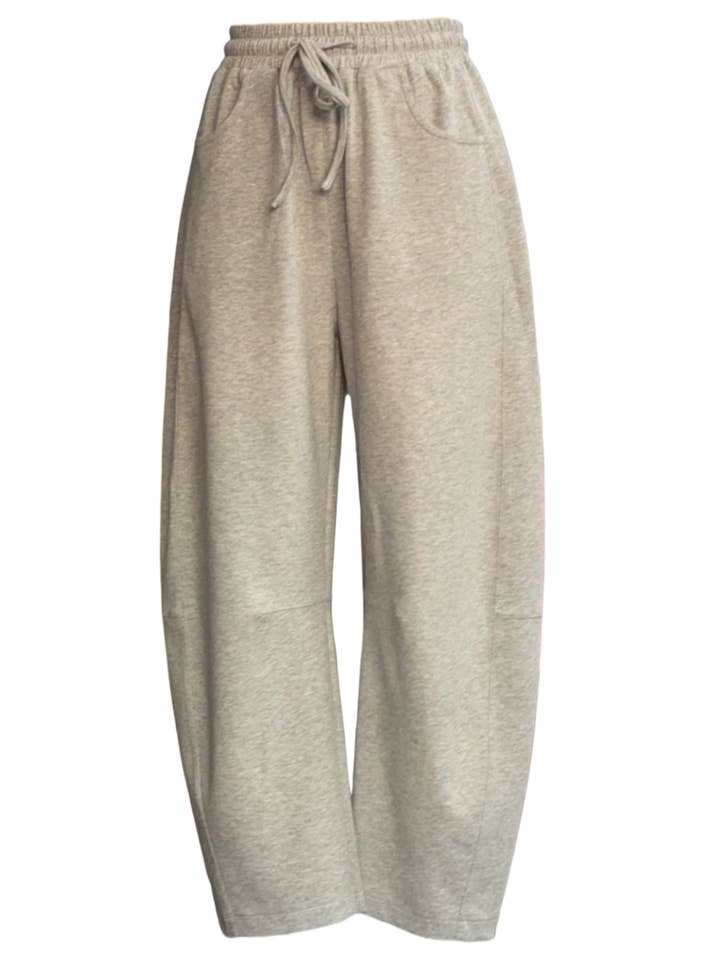 Rosa Clothing - Wholesale Pants - Women's - Essential basic barrel sweat pants lounge pants2