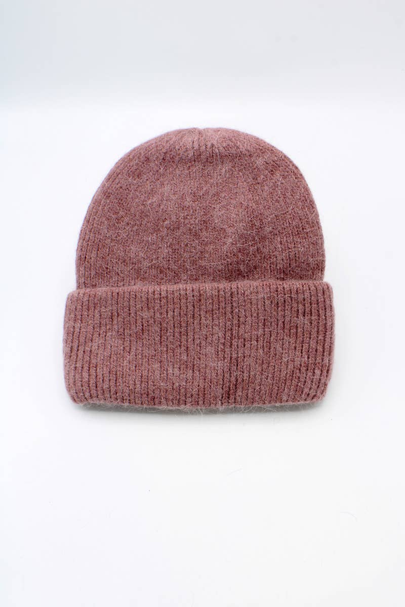 Hologramme Paris - Wholesale Beanie - Men's - Classic plain Angora hat15