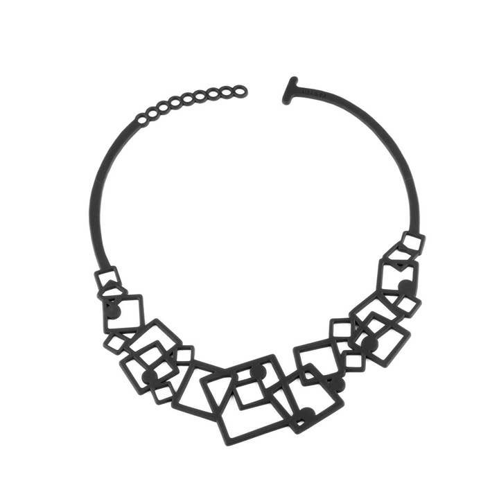 LadyGum - Wholesale Pendant/Charm Necklace - Tetris necklace1