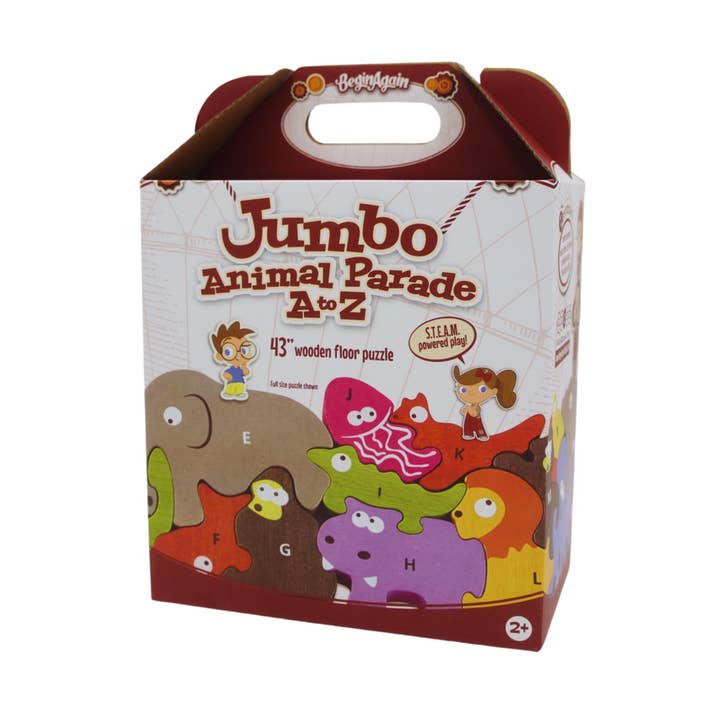 Tierparade von A bis Z - Jumbo-Version für den Großhandel von BeginAgain