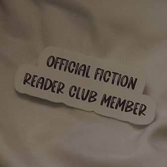 Pegatina de vinilo oficial para miembros del club de lectura para venta al por mayor de The Seasonal Pages
