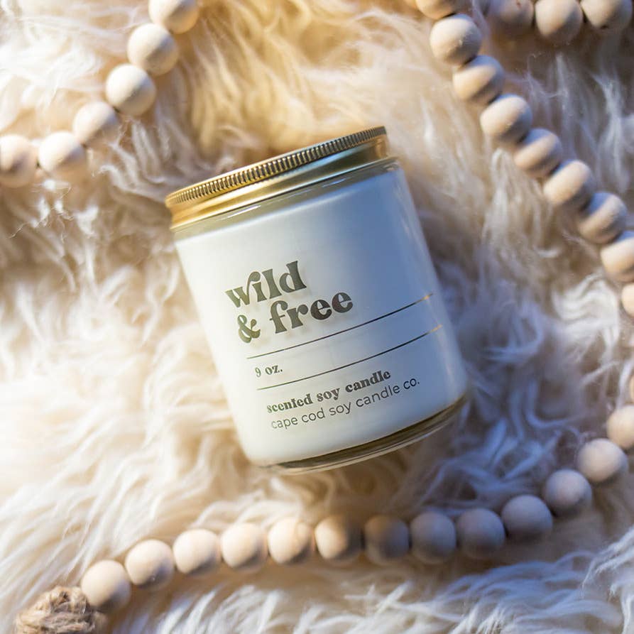 Cape Cod Soy Candle - Wholesale Jar/Filled Candle - Stay Golden1