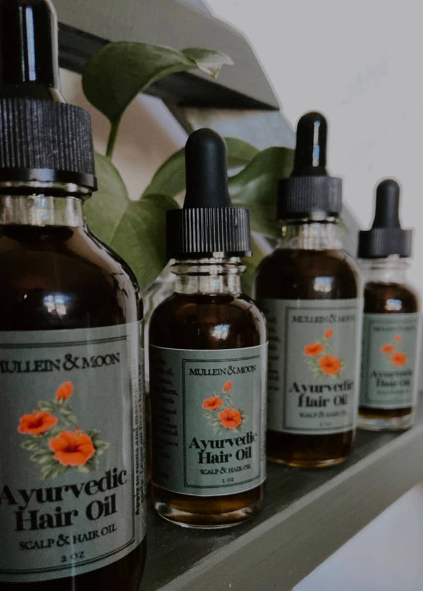 Mullein & Moon - Wholesale Hair Oil - Ayurvedic Hair & Scalp oil