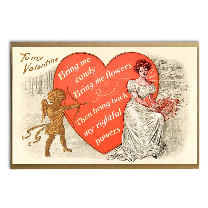 Feministischer Valentinstag; Süßigkeiten, Blumen, rechtmäßige Kräfte für den Großhandel von A Zillion Dollars