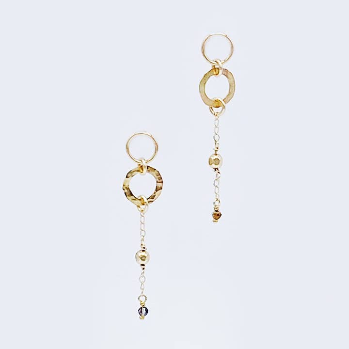 Boucles d'oreilles Sway | Boucles d'oreilles en or 14 carats pour la vente par From Brooklyn With Love