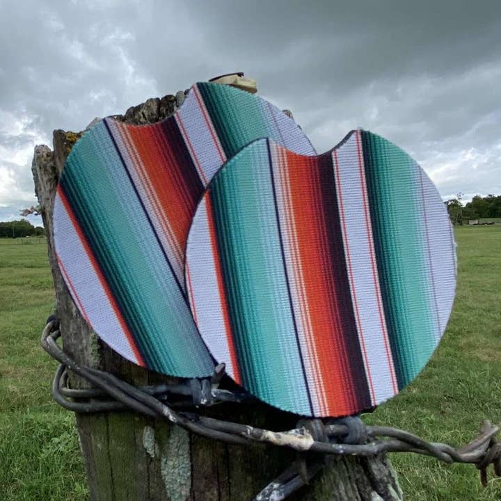 Car Coasters for wholesale by Texas Petunias Boutique