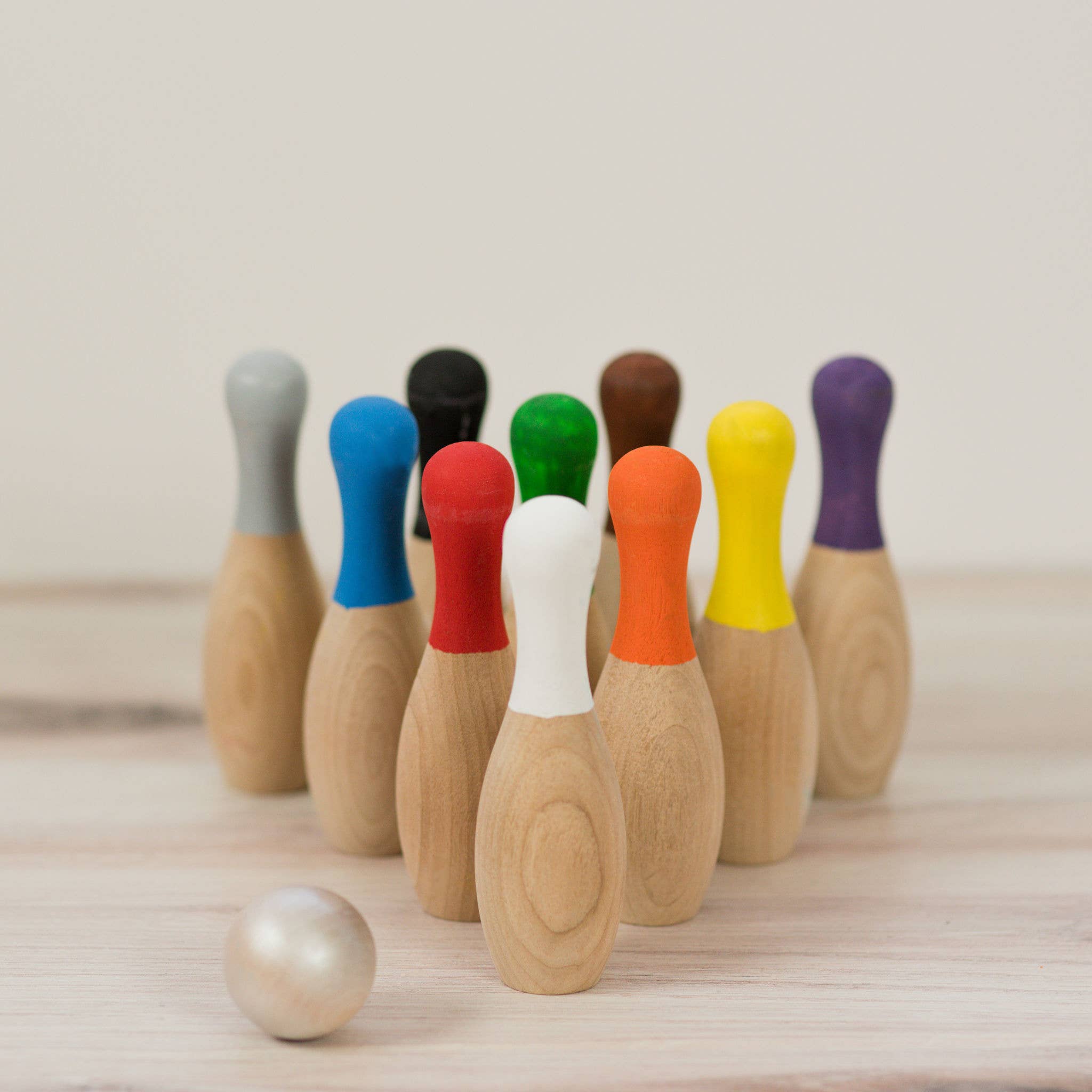Woodpeckers Crafts - Wholesale DIY Craft Kit - Wood Bowling Pins1