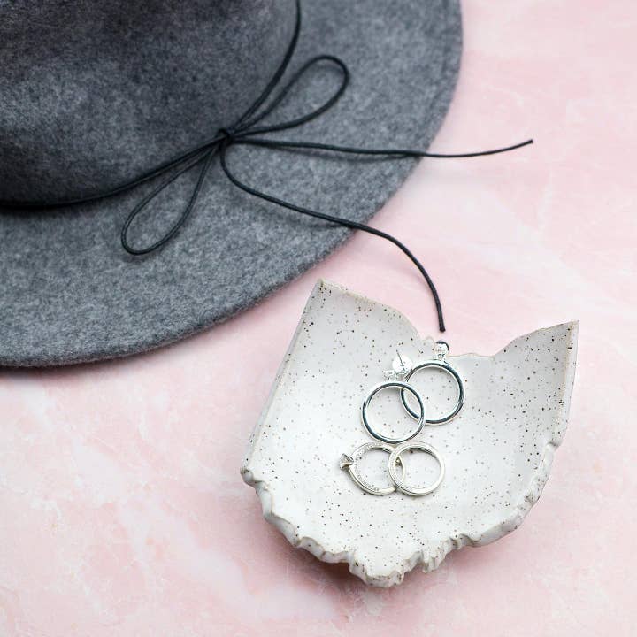 Ice + Dust Pottery - Wholesale Jewelry Dish - Ohio Trinket Dishes