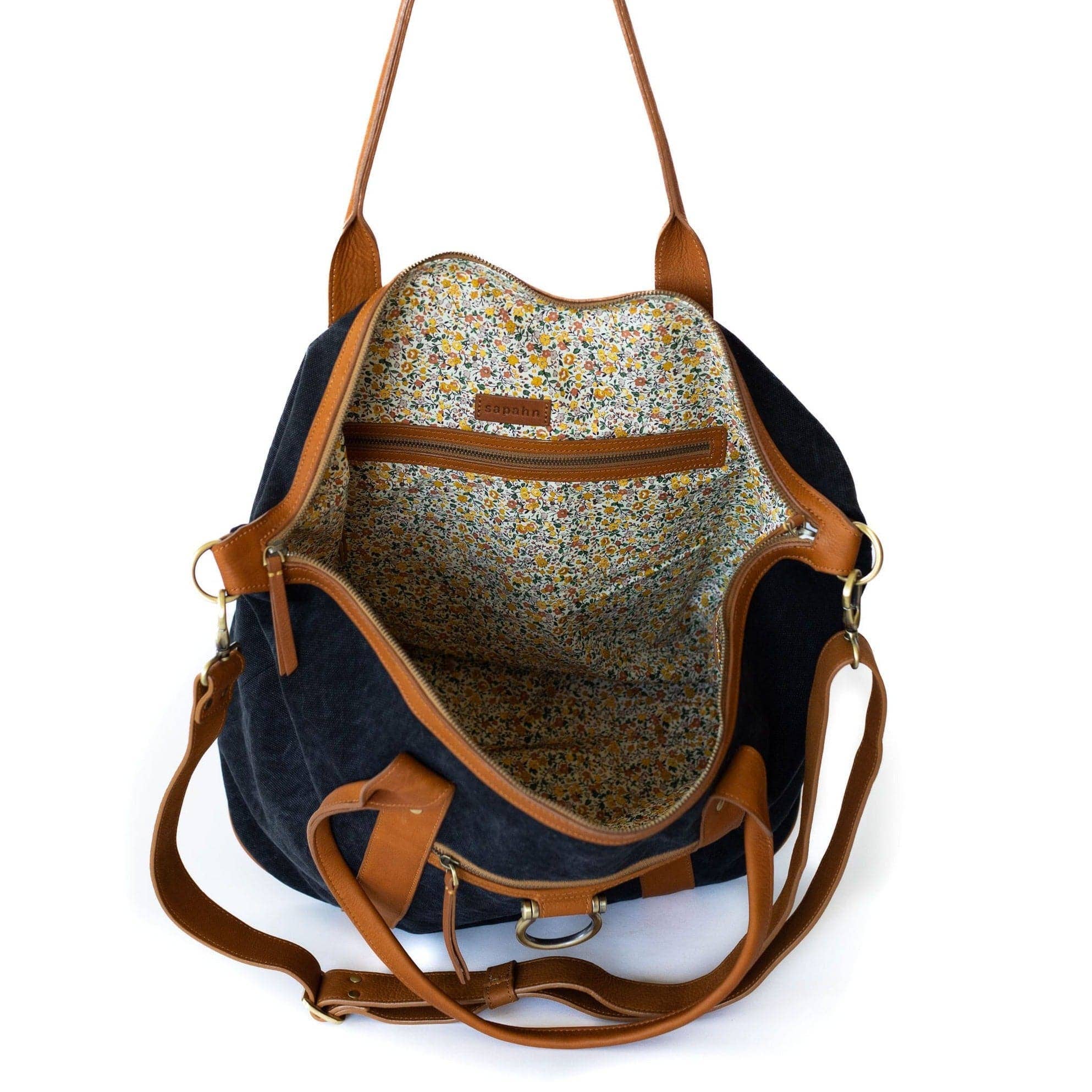 Sapahn - Wholesale Weekender Bag - Unisex - So Honey Canvas Weekender5