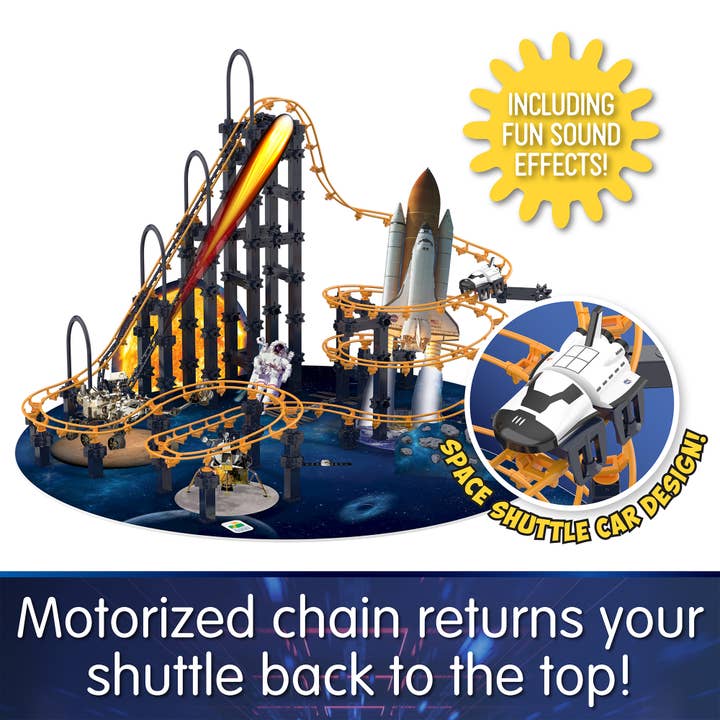 The Learning Journey - Wholesale Toy Set - Kids - Roller Coasters - Techno Trax Galactic Adventure (300+pcs)2