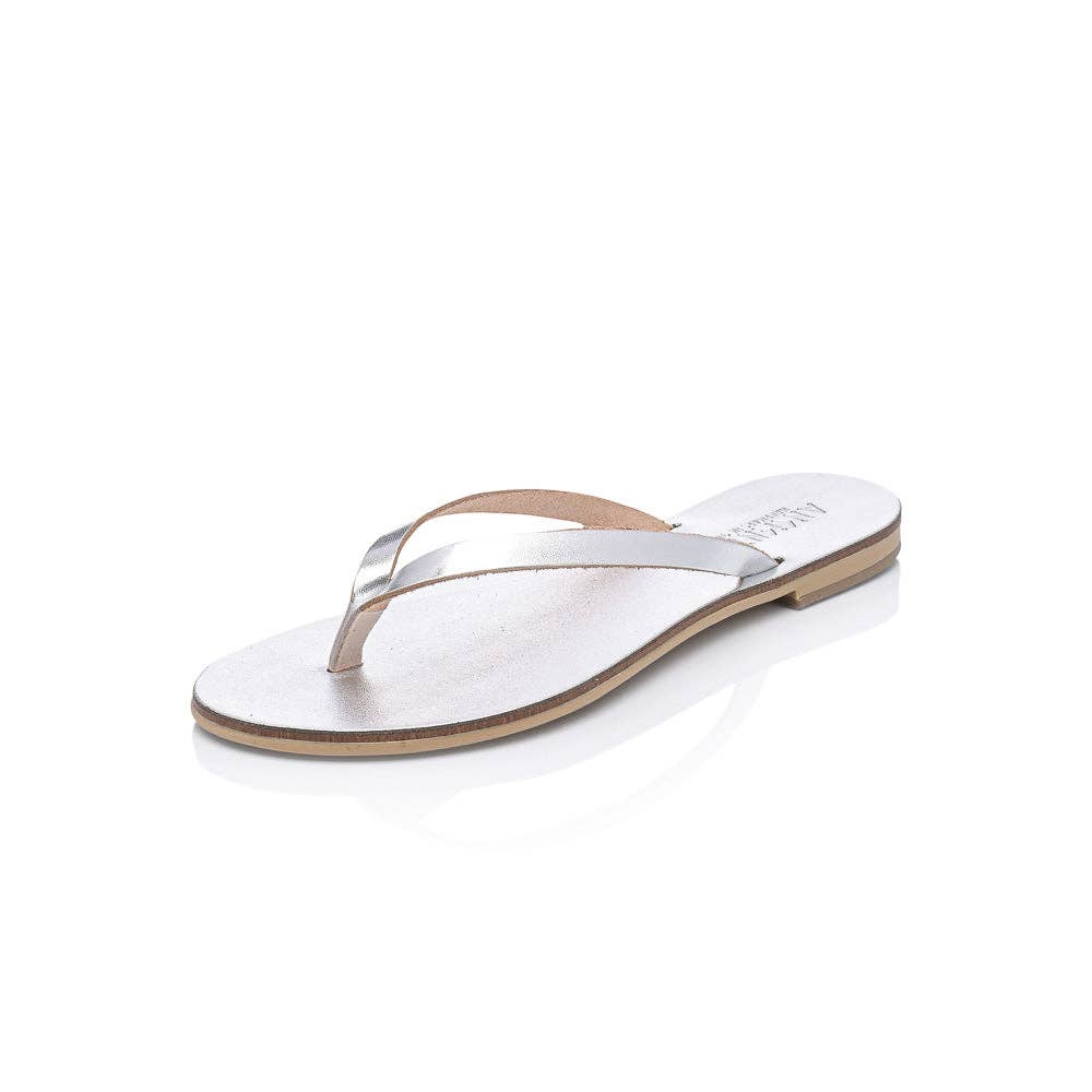 Ancientoo – wholesale Sandaler - Dam – Achelois handgjorda läder Flip Flop Sandal för kvinnor14