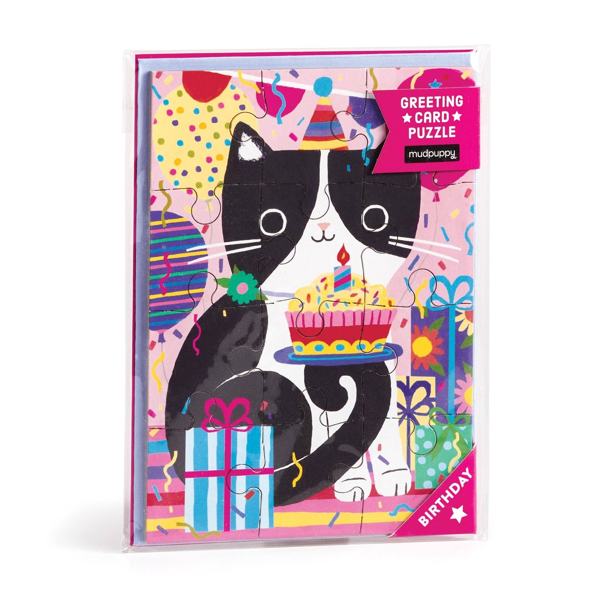 Chronicle Books - Wholesale Birthday Card - Purr-fect Cat Birthday Greeting Card Puzzle0