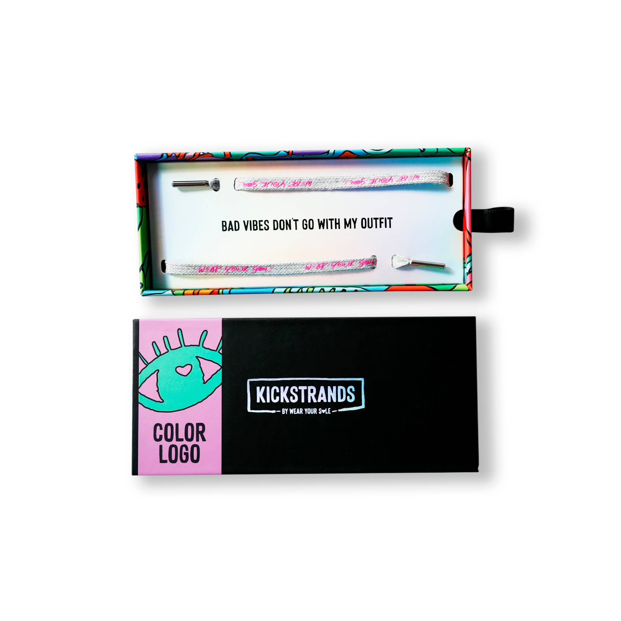 Wear Your Sole - Wholesale Shoelaces - Unisex - Logo KickStrands - Color1