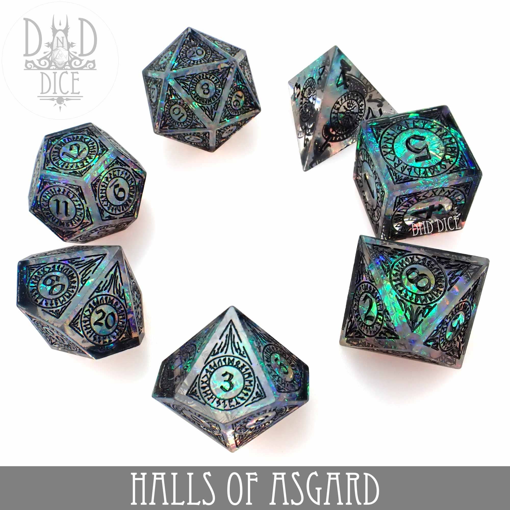 DNDDICE.COM - Wholesale Dice - Halls of Asgard Handmade2