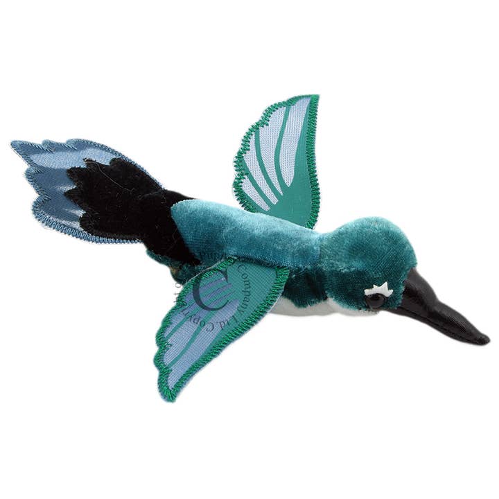 The Puppet Company (US) - Wholesale Finger Puppet - Kids & Baby - Finger Puppets: Hummingbird (Green)