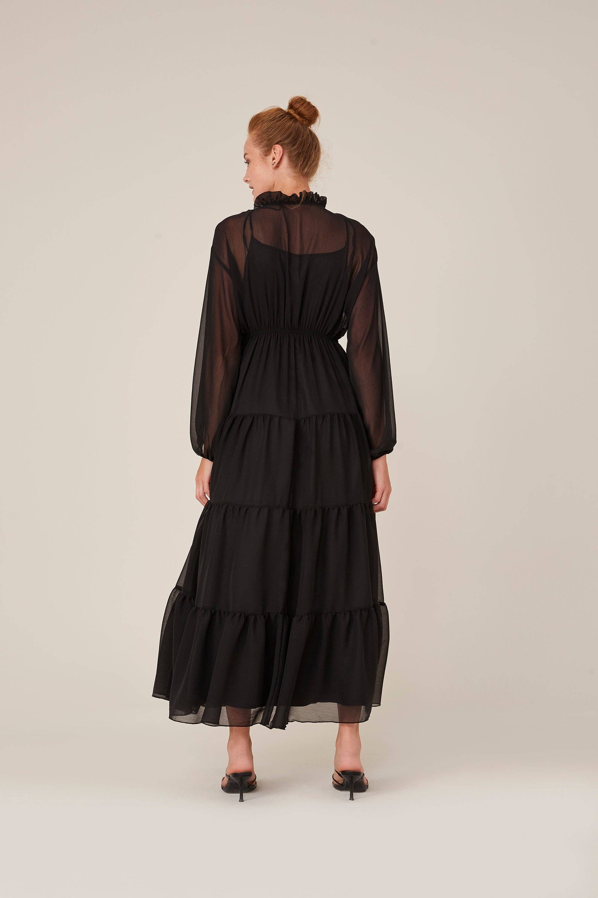 black Marseille-Black dress 🌿 for wholesale on Faire13