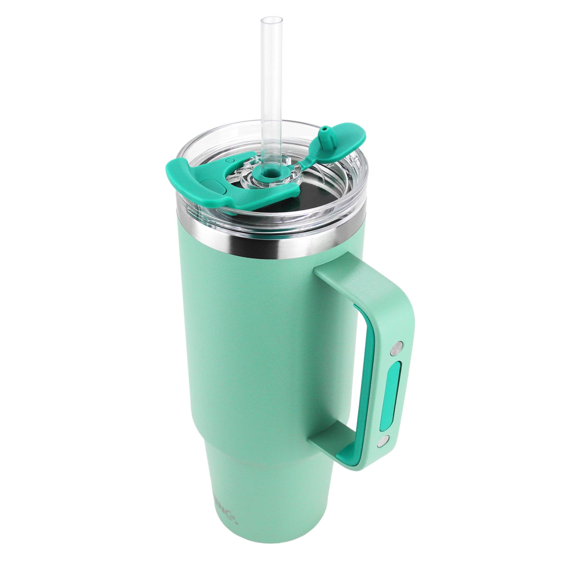 Drinco - Vendita all'ingrosso Bicchiere/tazza termica - Bicchiere termico Drinco BigSur da 40 oz e 30 oz con manico, cannuccia e coperchio flip22