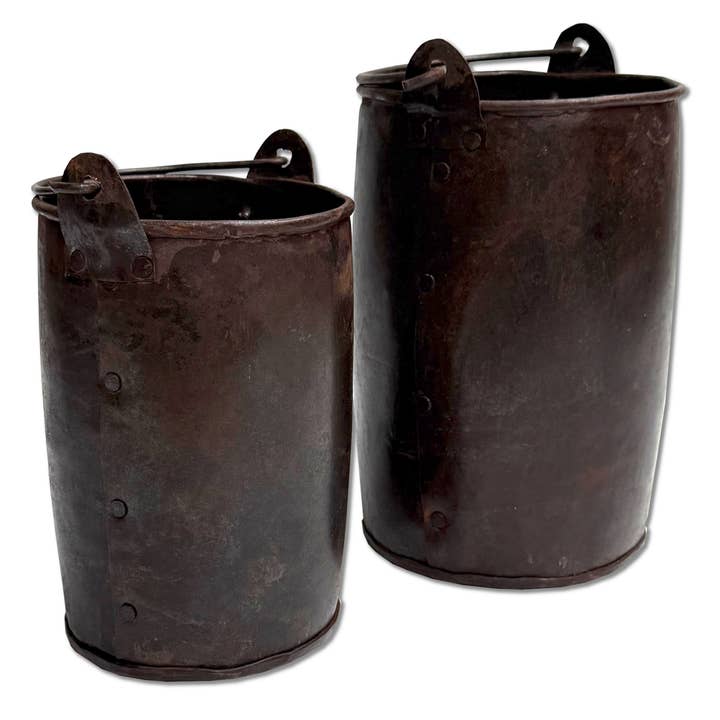 Nature and Style Wohnkultur Import GmbH - Wholesale Bucket/Pail - Set of 2 drum buckets1