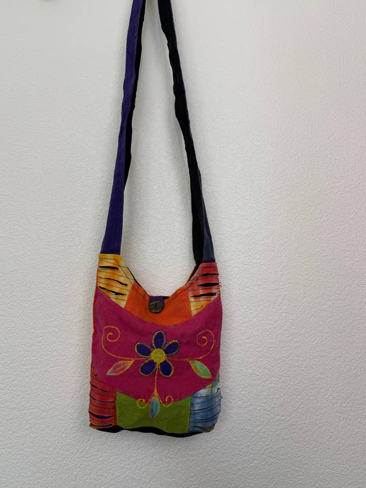 Mini hobo lappverk blomstil och blandade färger för wholesale av Like International