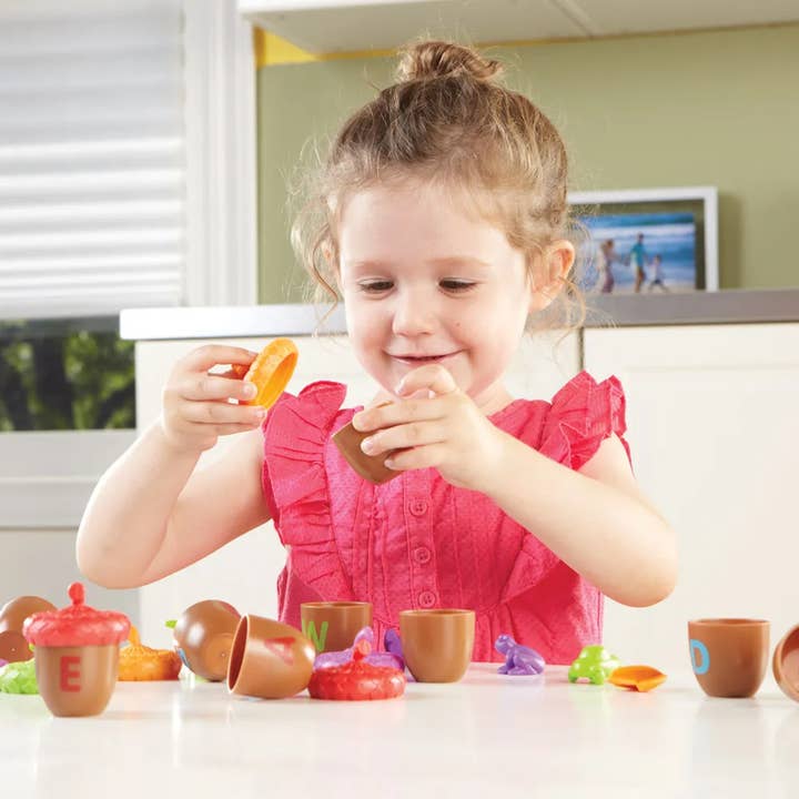Learning Resources - Wholesale Toy Set - Kids - Alphabet Acorns Activity Set