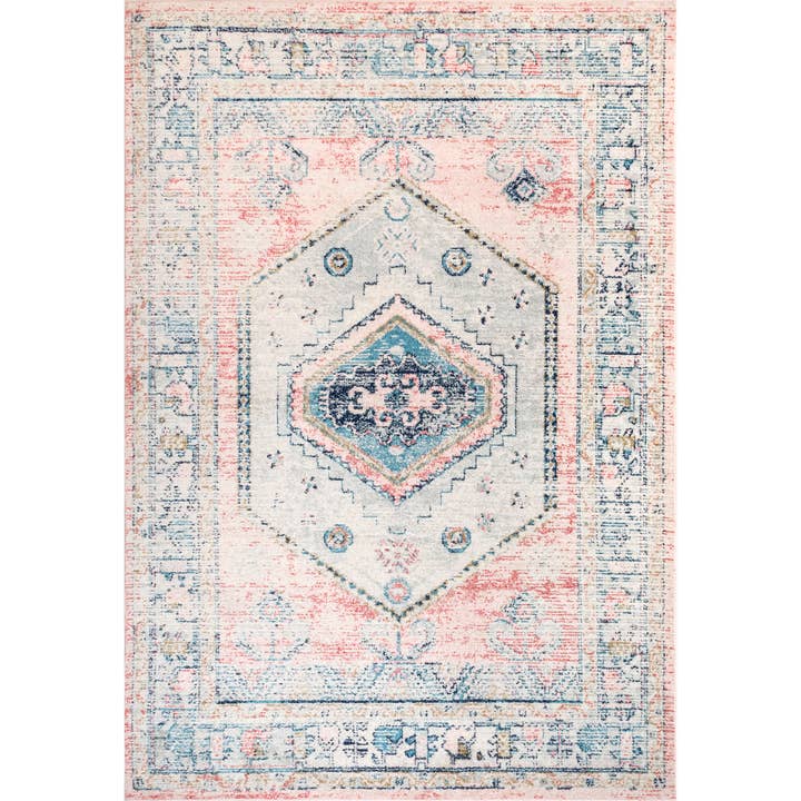 Chase Faded Vintage Medallion Area Rug for wholesale by nuLOOM
