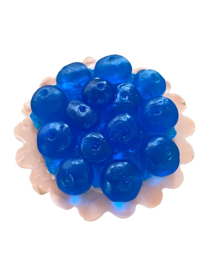 Blueberry Pie Soap for wholesale by Plunk Soap and Candle Company