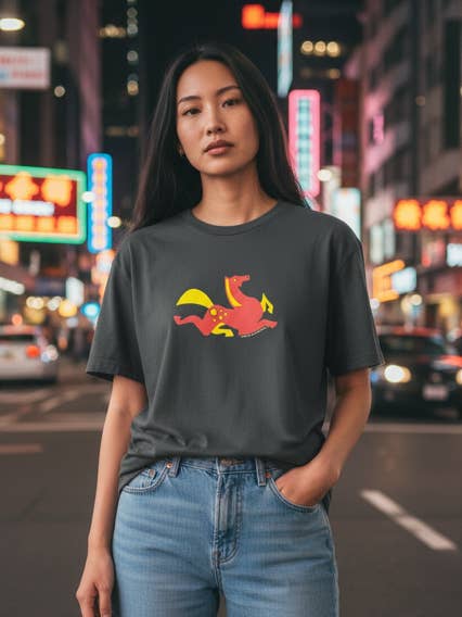 Grafisk t-shirt med Hästens år för wholesale av Simple Blessings Boutique