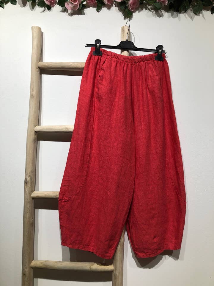 la maison des fibres naturelles - Wholesale Pants – Women's - linen pants 669057 100% LINEN14