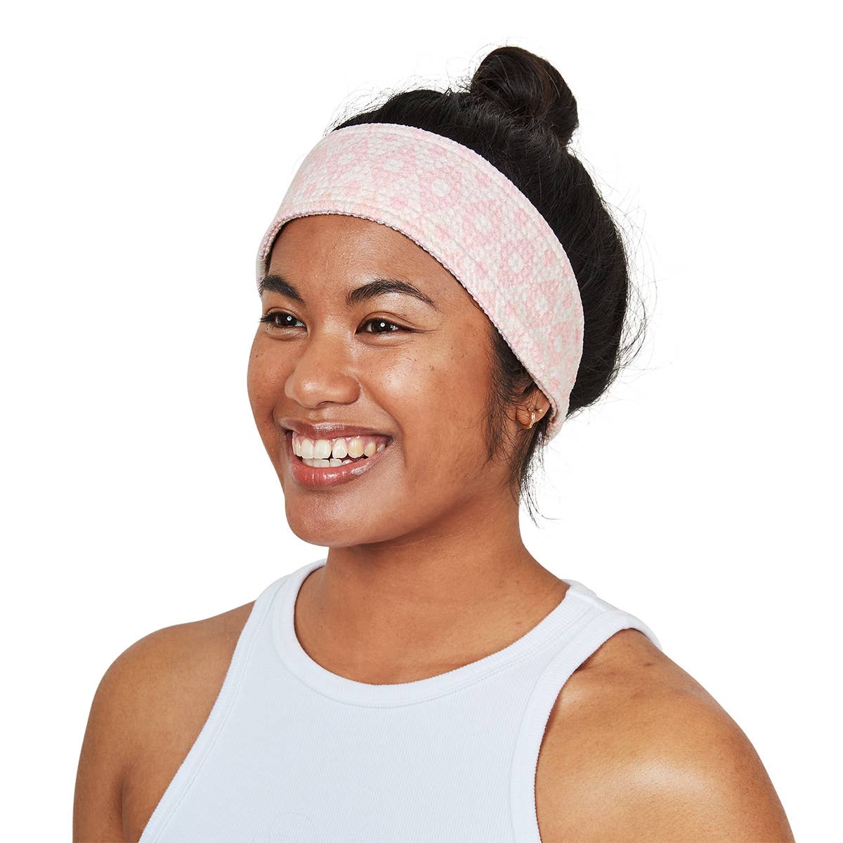Until Pty Ltd - Wholesale Spa headband - Dock & Bay Waffle SPA Head Band 100% Recycled Diamond Pink2