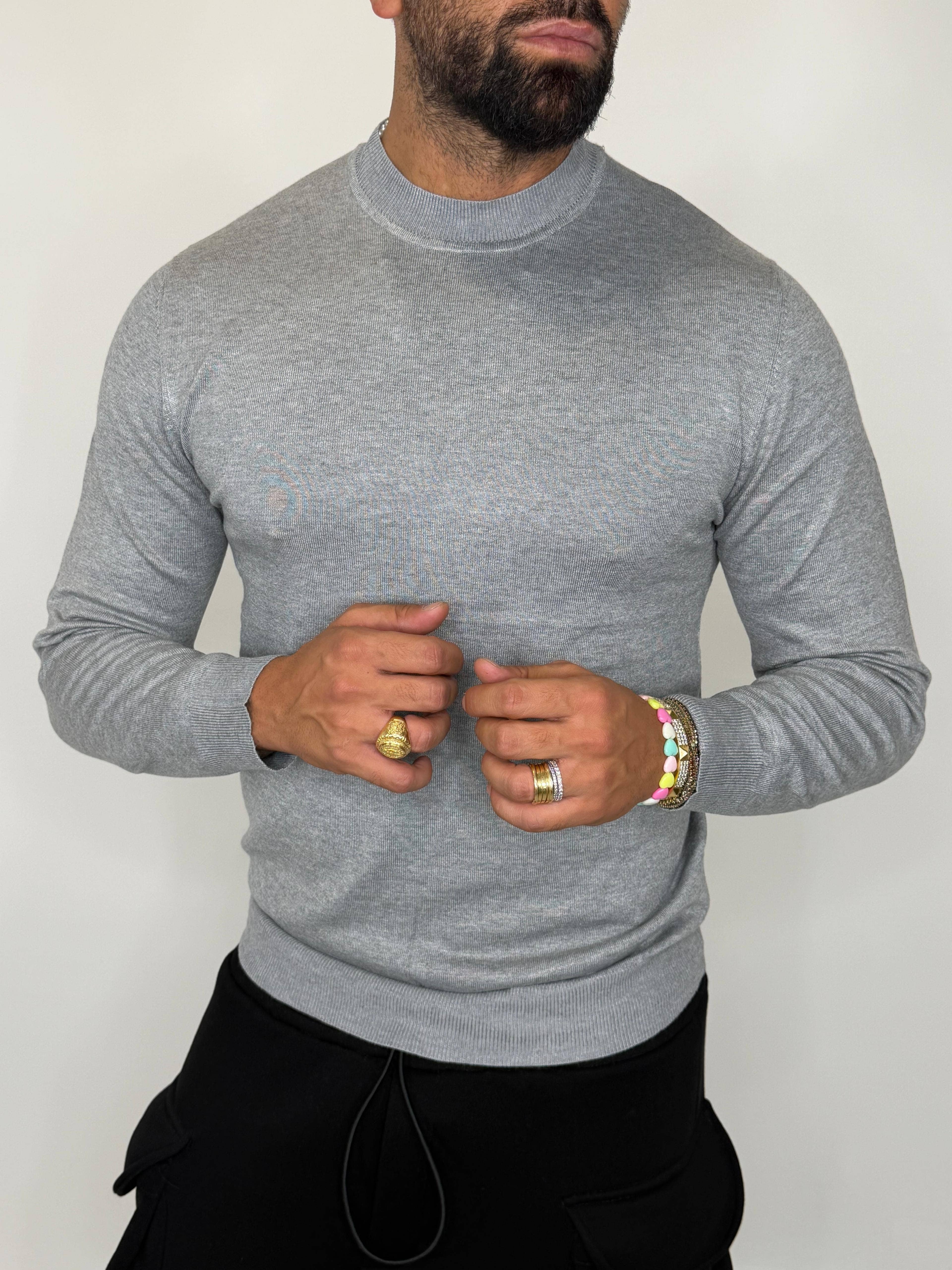 Grey Elegant Polo for wholesale on Faire3