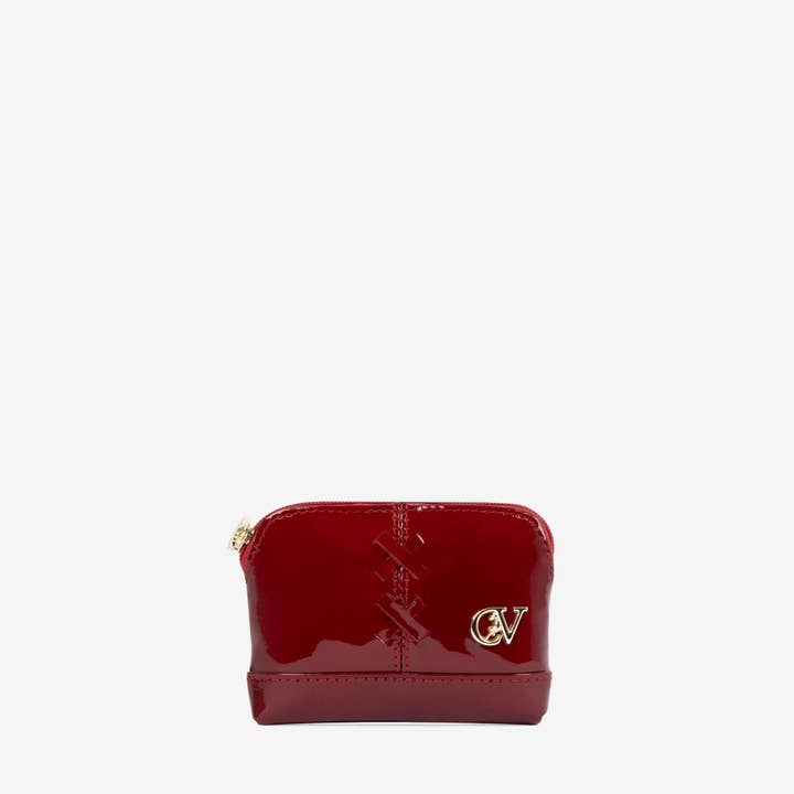 Midnight Rouge Patent Leather Small Coin Purse for wholesale by Cavalinho Canada & USA