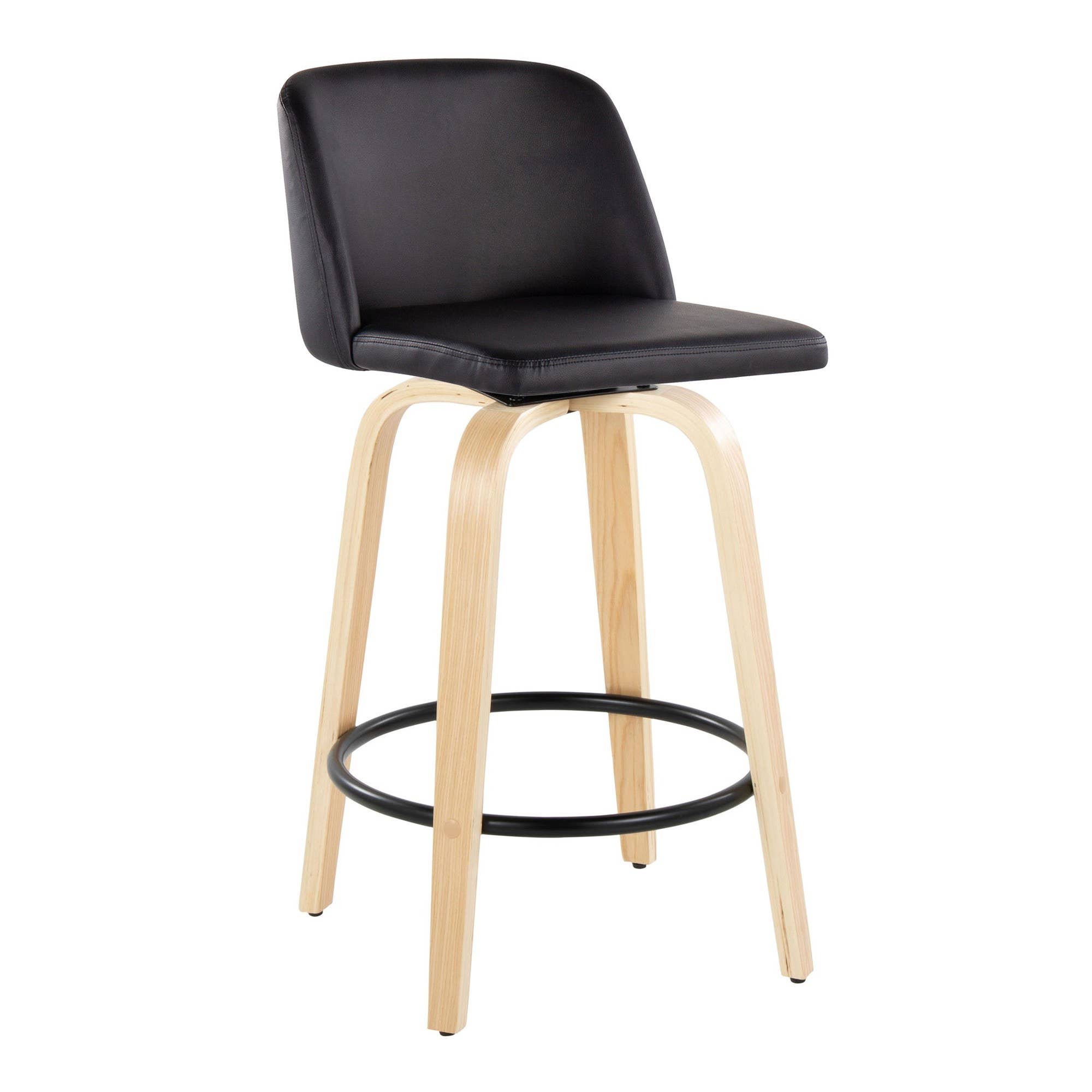 LumiSource and Grandview Gallery - Wholesale Stool - Toriano 26" Fixed Height Counter Stool Q - Set of 260