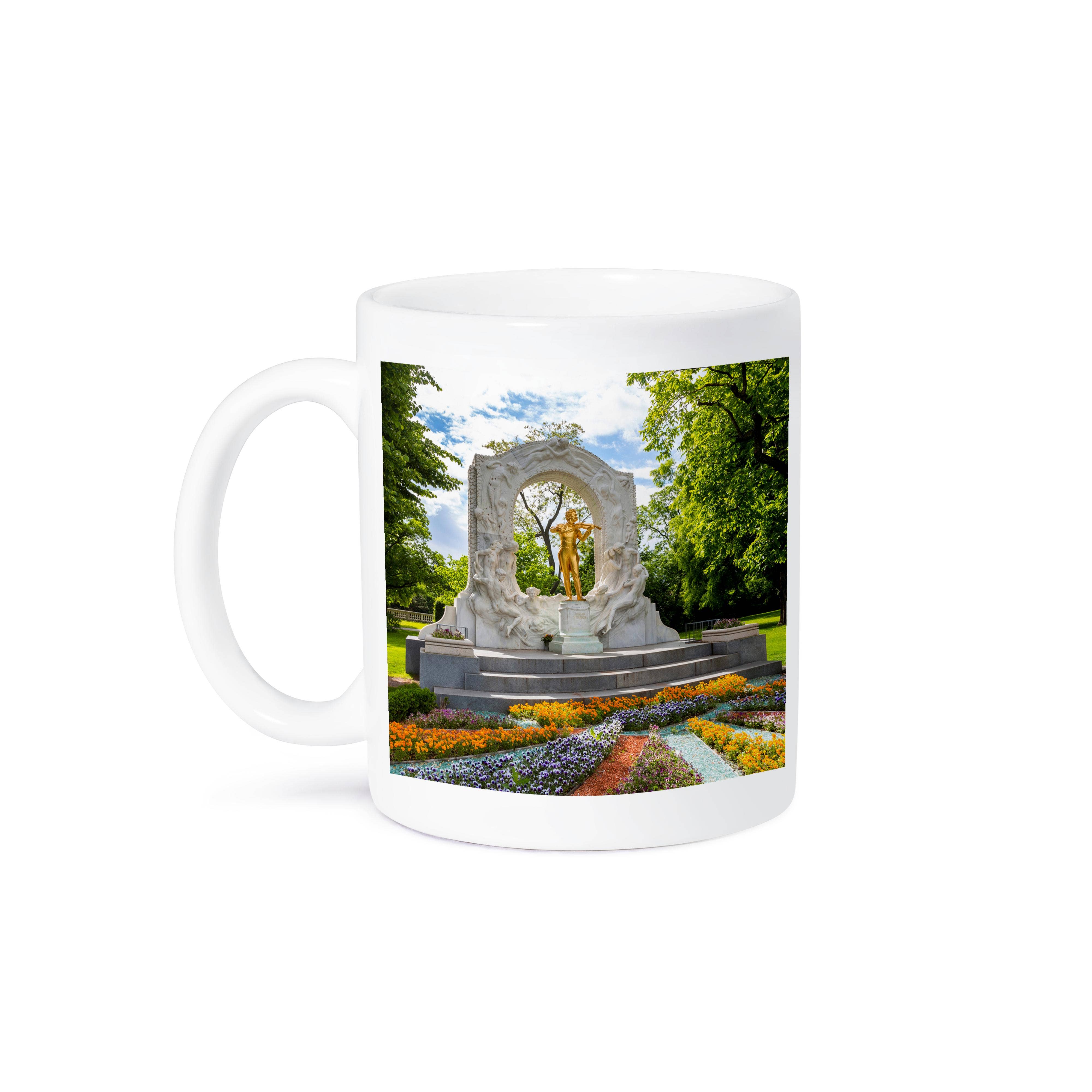 3dRose - Wholesale Coffee Mug - 3dRose, Mozart Statue in Burggarten, Vienna, Austria, Mug8