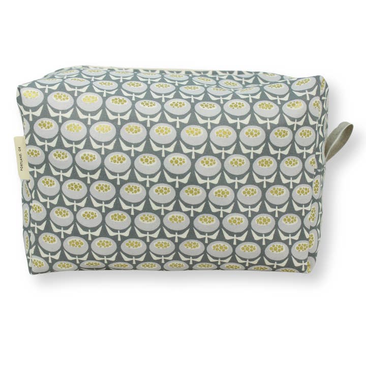Dana Herbert - Wholesale Toiletry Bag - Women's - Metallic Dopp Kit Large