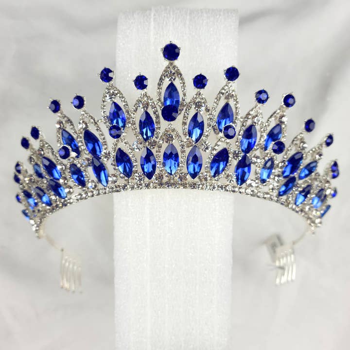 Chicas - Wholesale Tiara - Women's - Tiara with jewel rhinestones, one size fits all HT97417