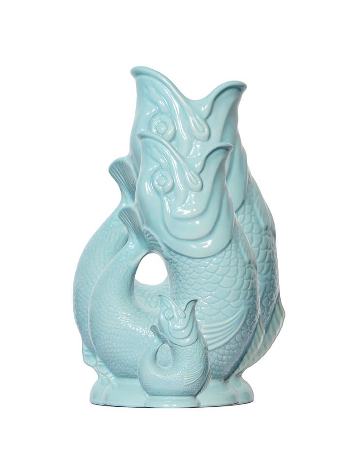 Carafe à gluggle Eau De Nil pour la vente par The Original Gluggle Jug Factory