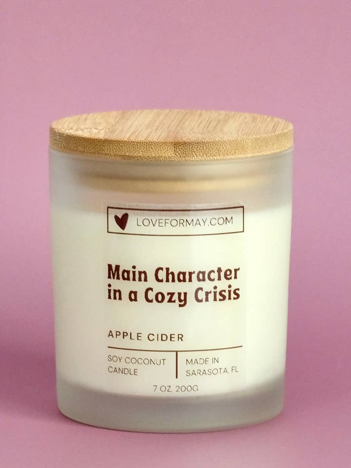 Apple Cider Fun Manifestation Candle for wholesale by Love for May Candle Co