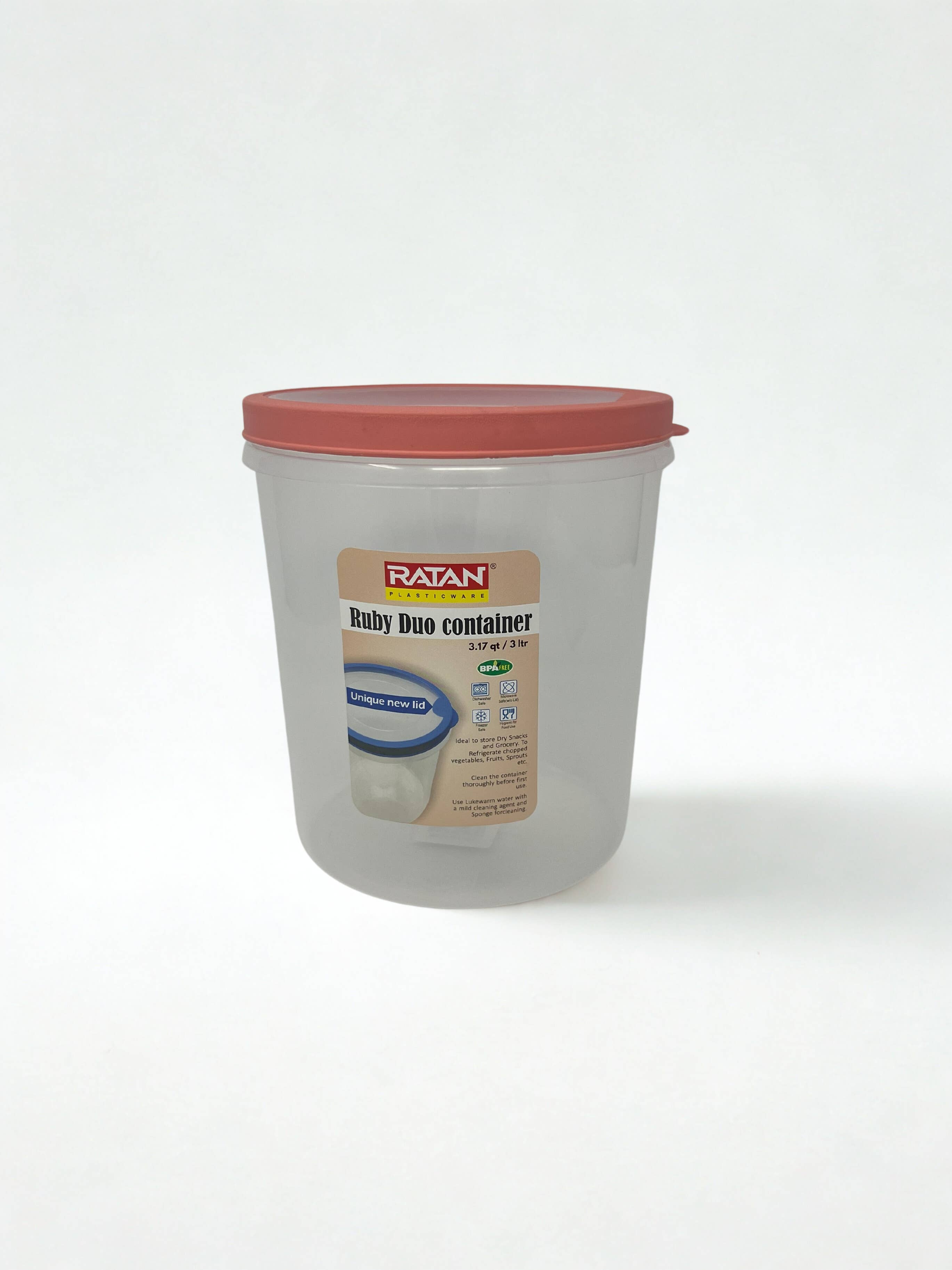 USA HomeMax – Großhandel Lebensmittelbehälter – Kunststoff-Duo-Behälter in verschiedenen Größen6