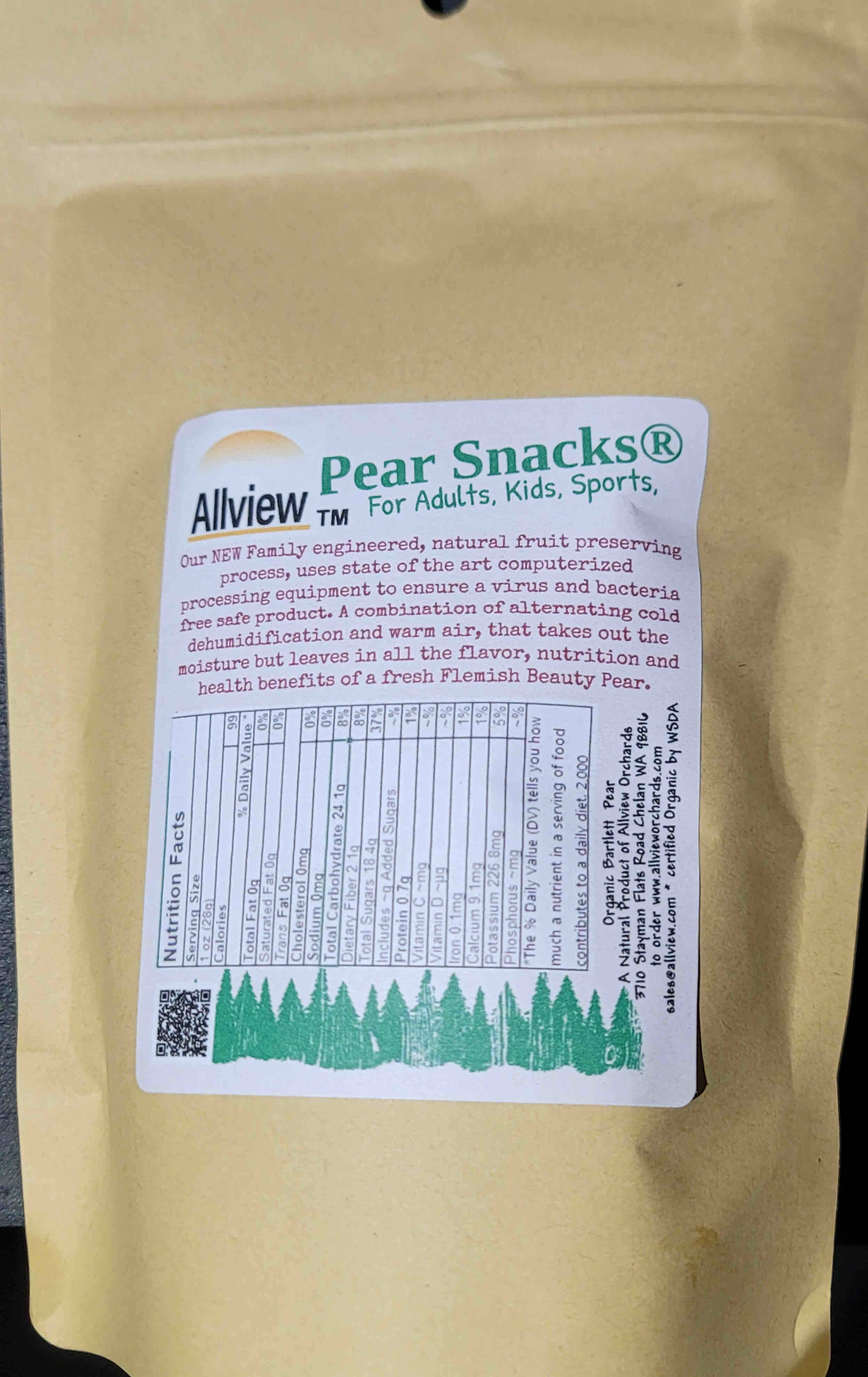 ALLVIEW ORCHARDS - Wholesale Dried/Dehydrated Fruit - 60% off Sale? 6 for $17 Dehydrated Bartlett Pear Snack chips2