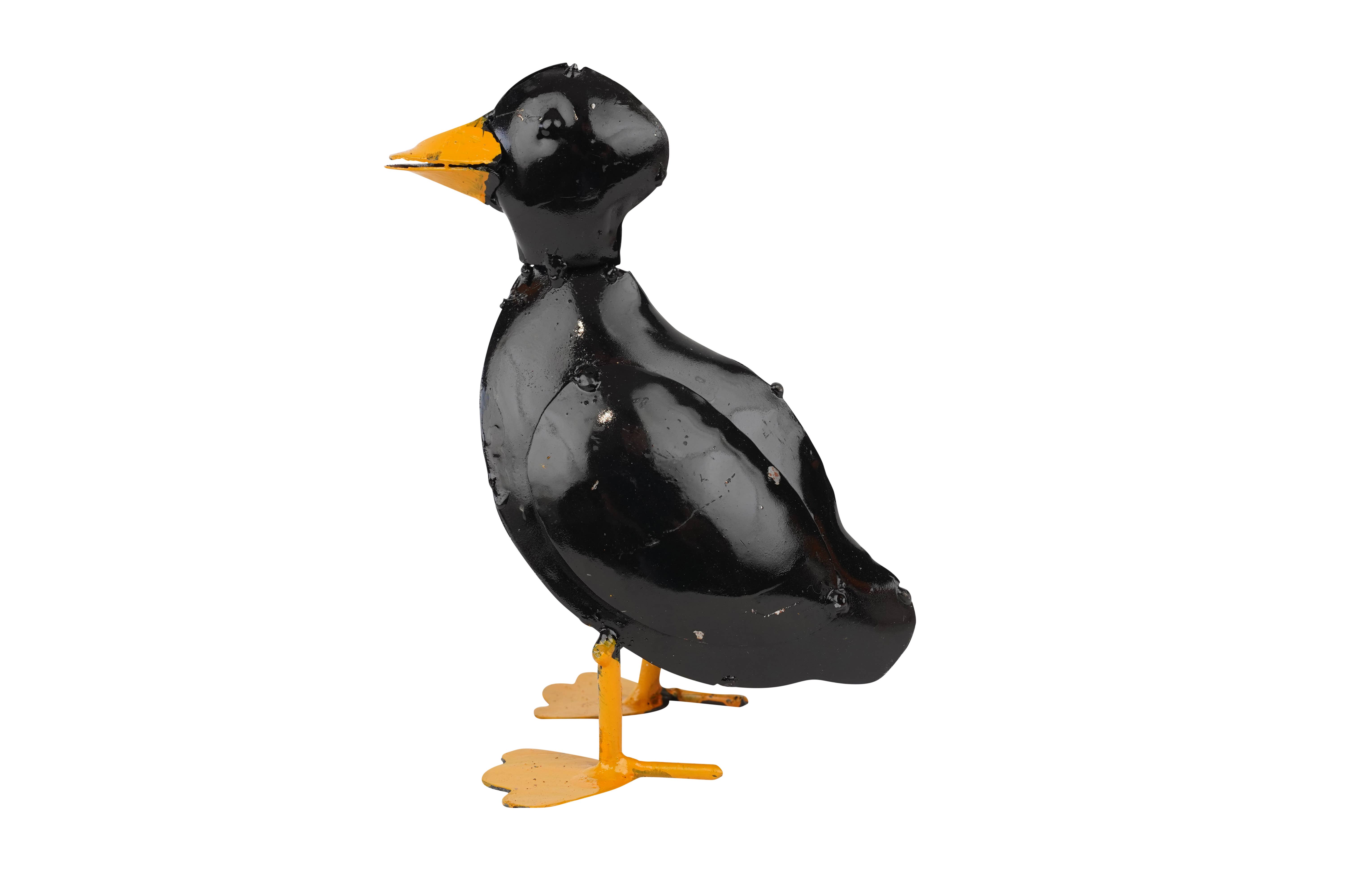 My Amigos Imports - Vente Bibelots/décorations d'extérieur - Duck-Mini-Metal-Garden-Yard Art-5Wx5Dx8H - Nouveau - 3 couleurs en solde4