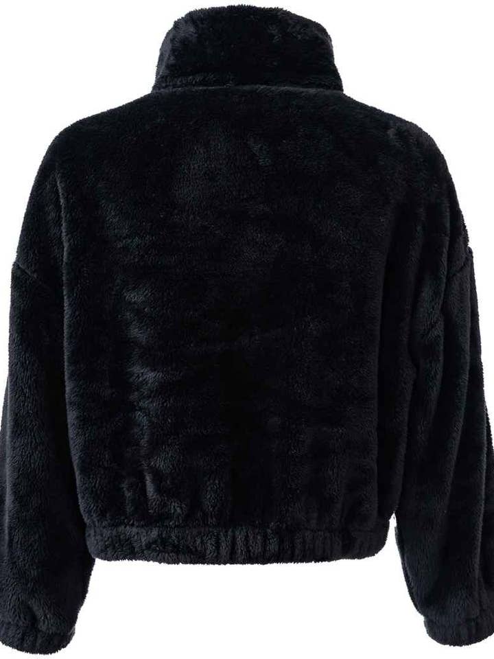 Pierre Francis – wholesale Fleece – Women′s – Brand Lab - Ladies Fluffy 1/4 Zip Fleece1