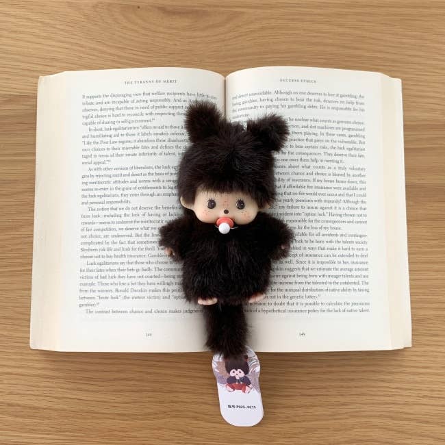 BOBSY Baby Monkey Plush Keychain | Furry Doll Bag Charm for wholesale by MOND HAUS